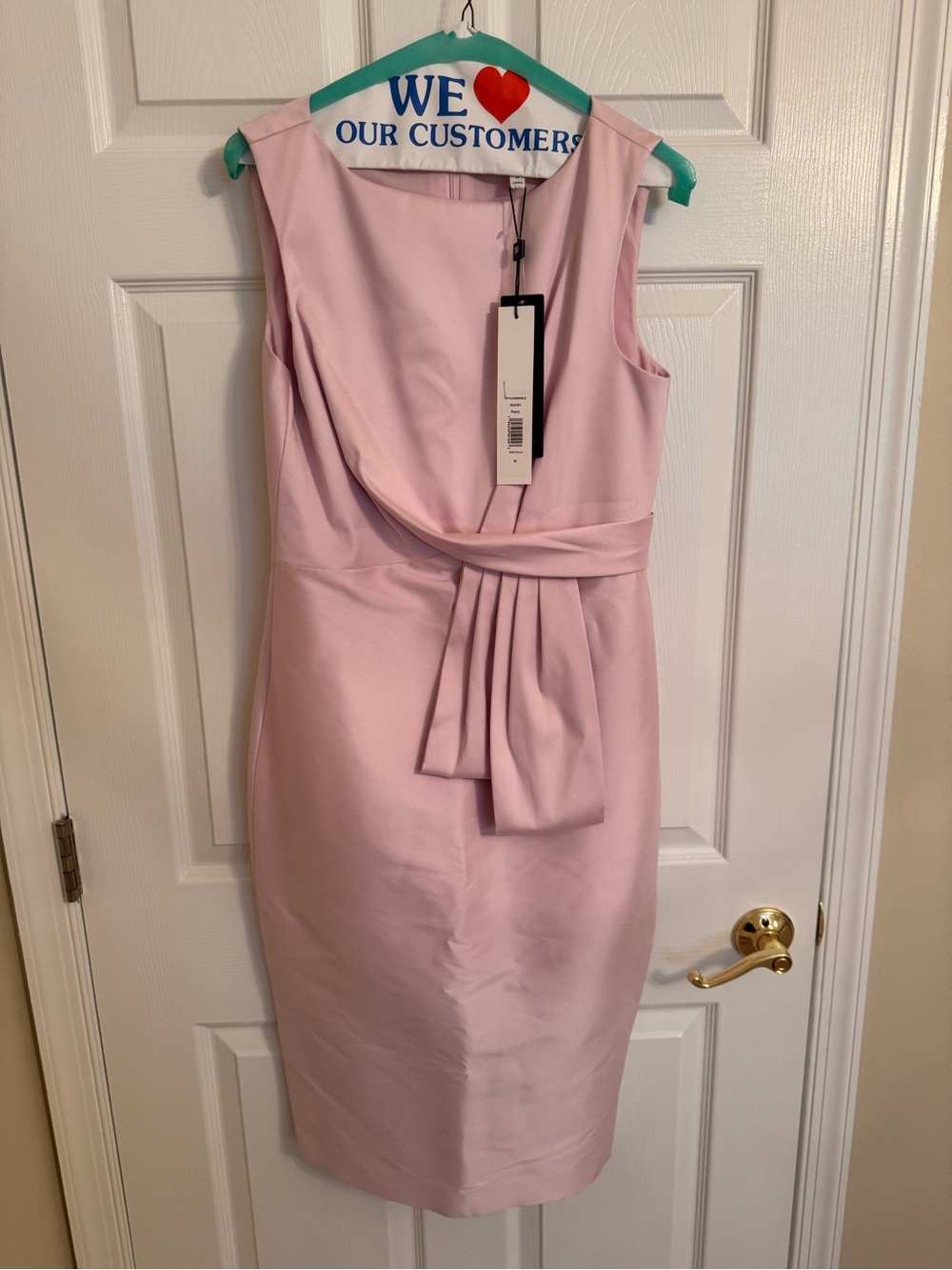 NWT Badgley Mishka Pink dress size 8